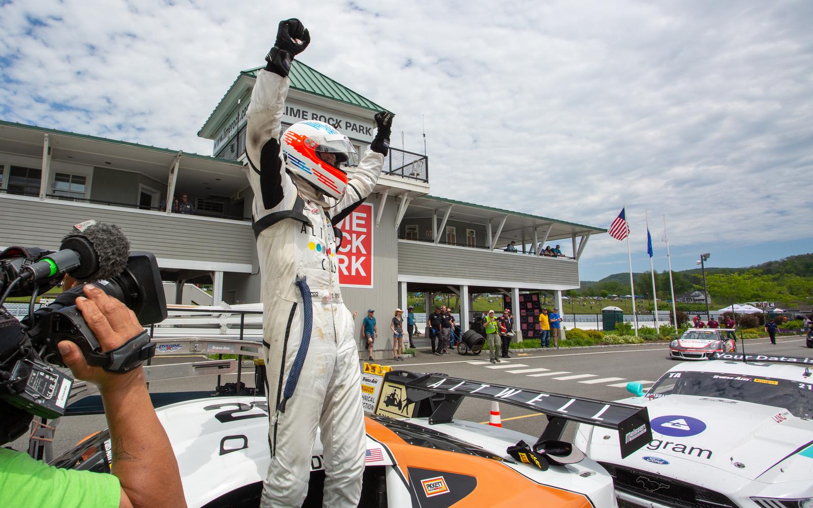 Dyson Wins Third in a Row at Lime Rock Park, CD Racing Earns 1-2 Finish